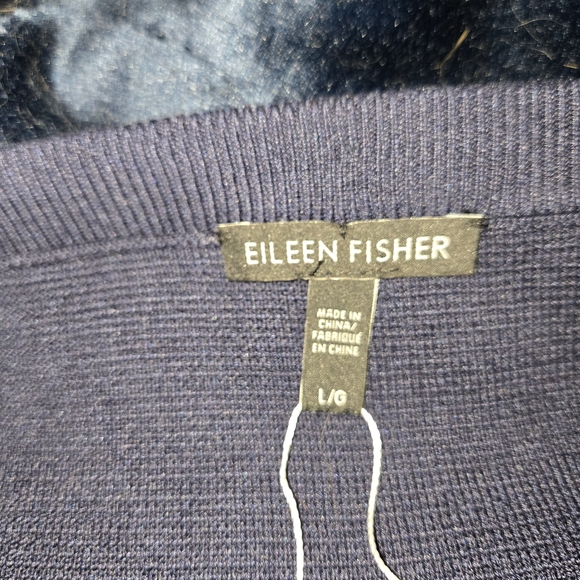 Eileen Fisher Navy Pencil Skirt -Wool, New w/o Tags - Picture 2 of 5